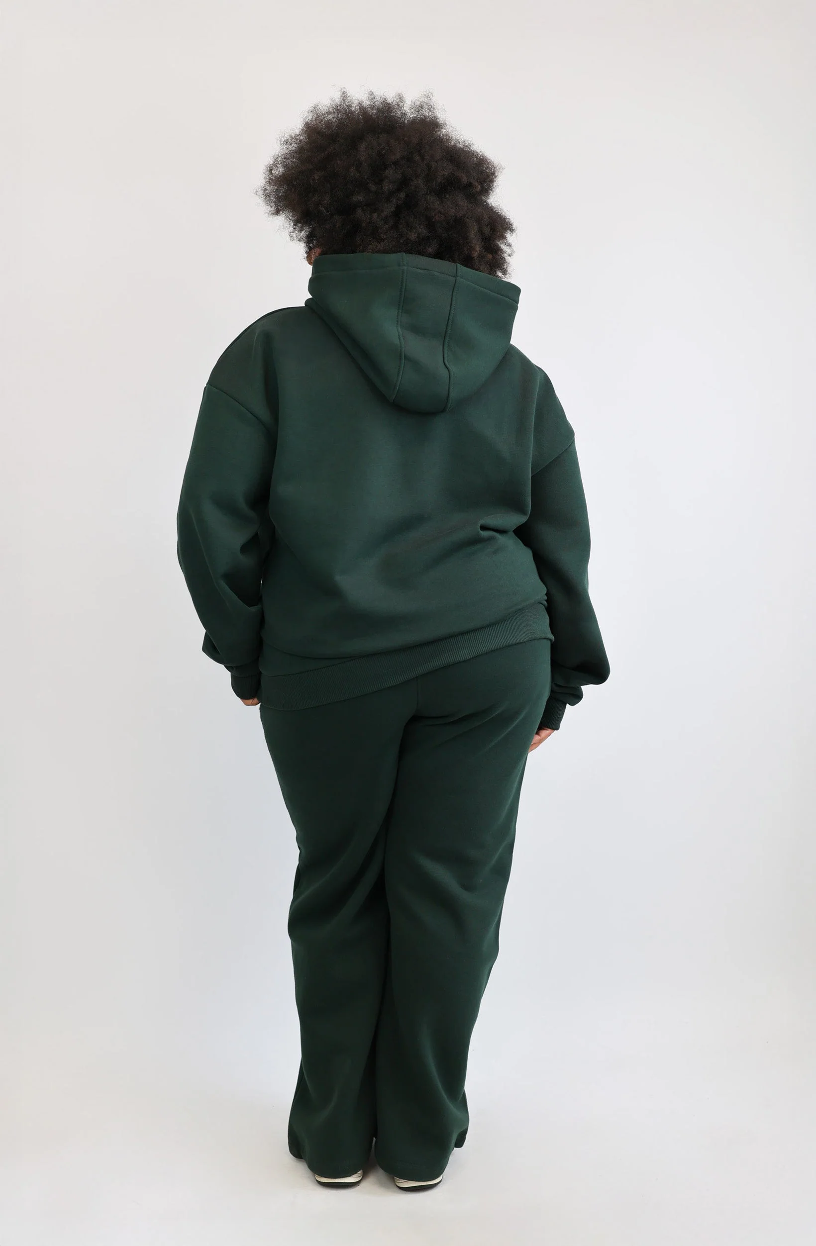 Regular Waistband Hoodie 2.0 – Pine Green - Image 4