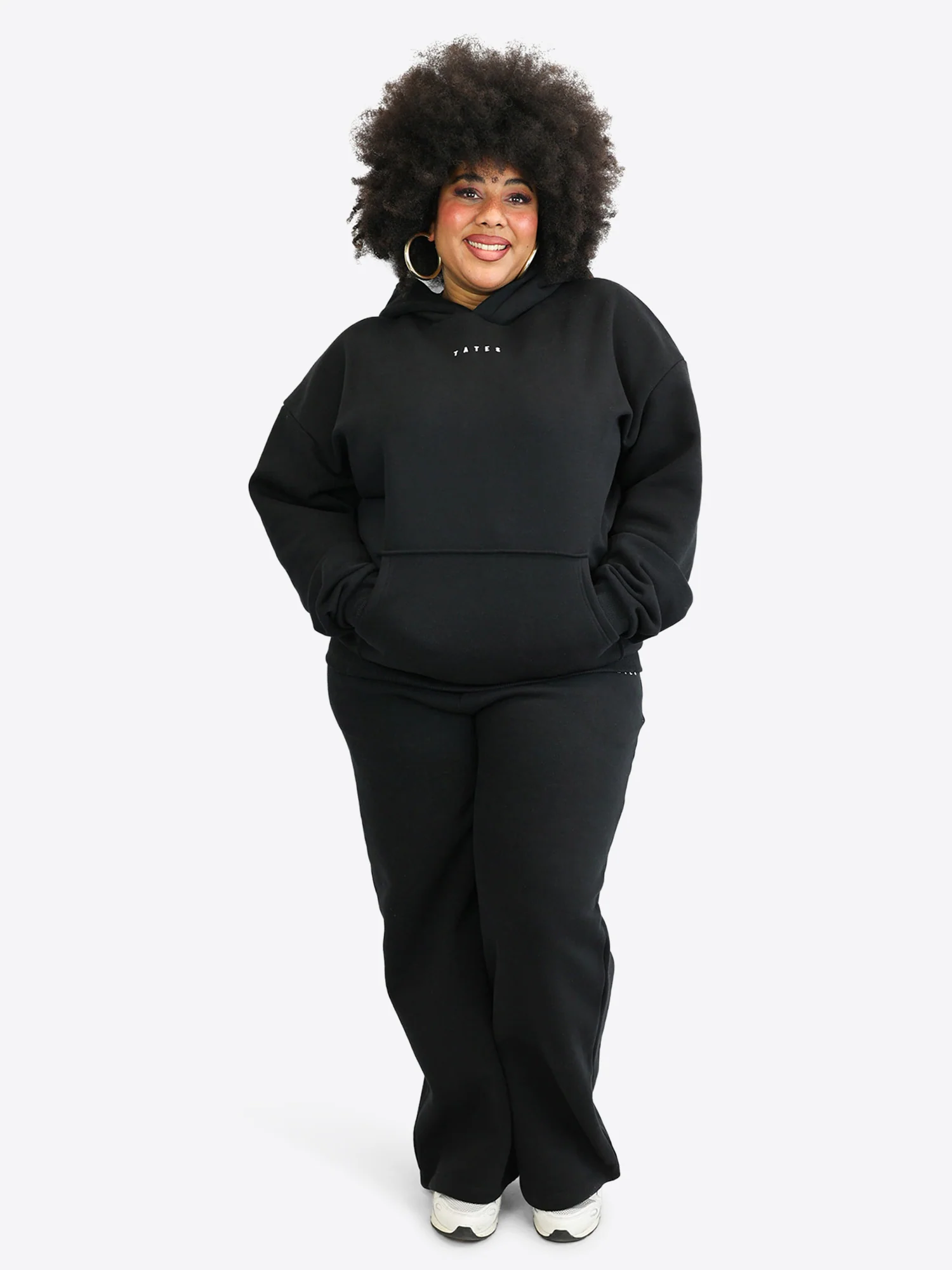 Regular Waistband Hoodie 2.0 – Schwarz - Image 3
