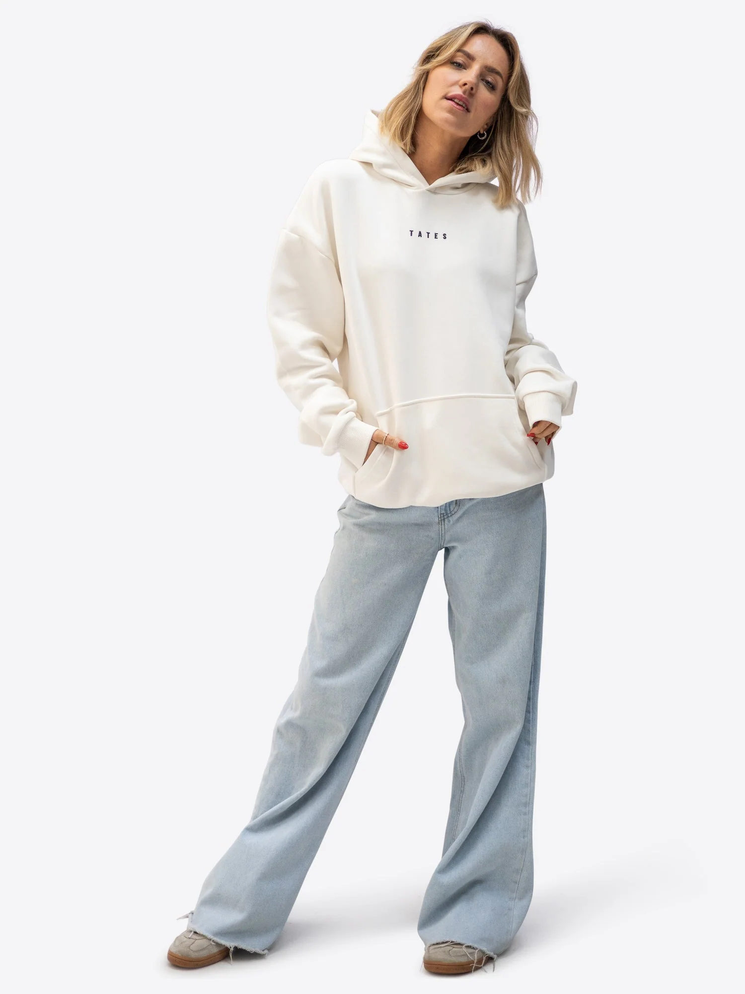 Regular Waistband Hoodie – Grün - Image 4
