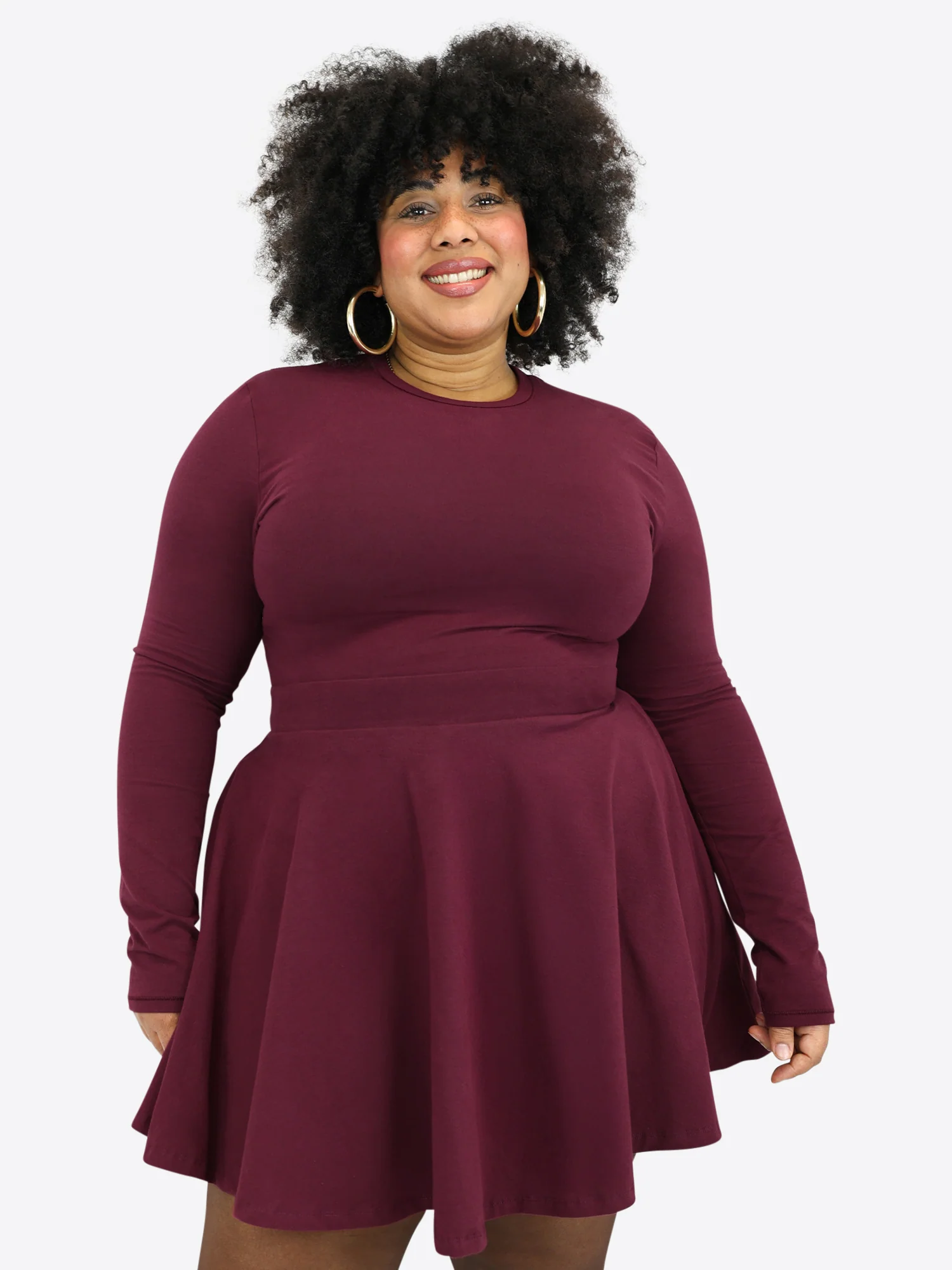 Mini Skort - Plum - Image 3