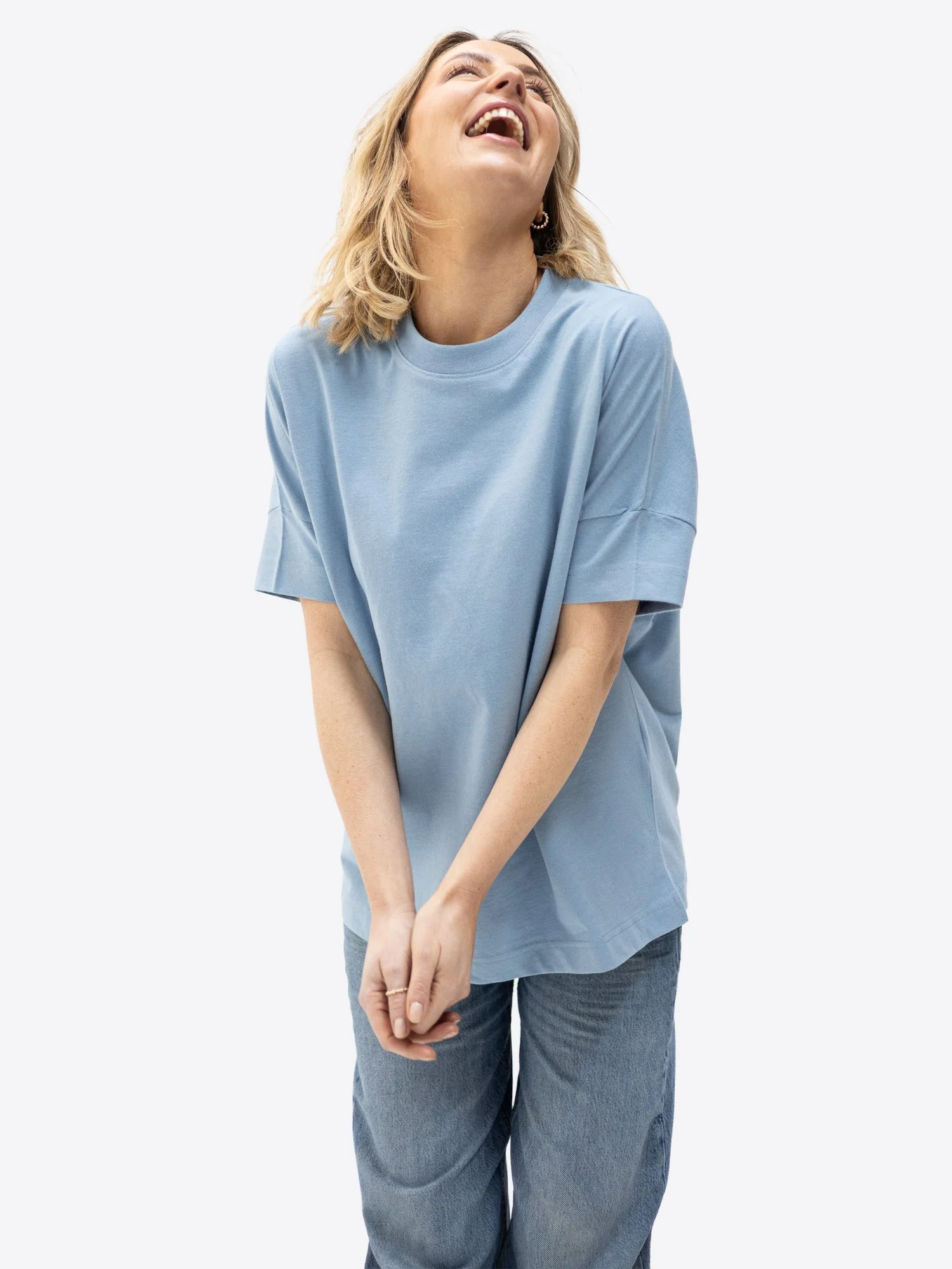 Oversized T-Shirt 1.0 – Dusty Blue