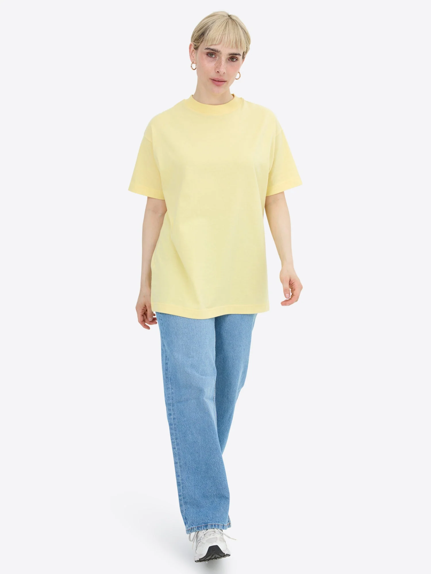 Oversized T-Shirt 2.0 – Butter Yellow - Image 3