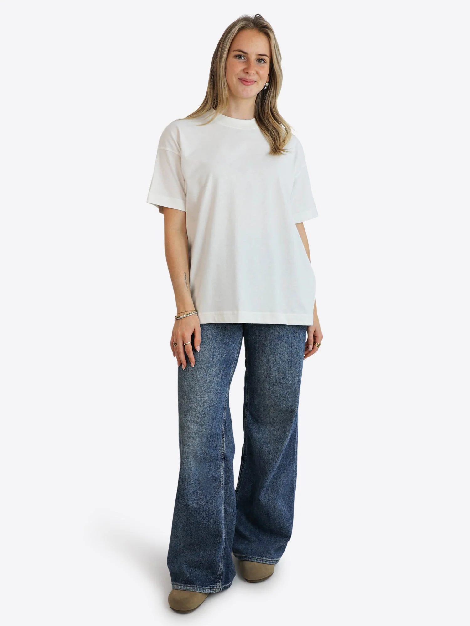 Oversized T-Shirt 3.0 – Off white - Image 3