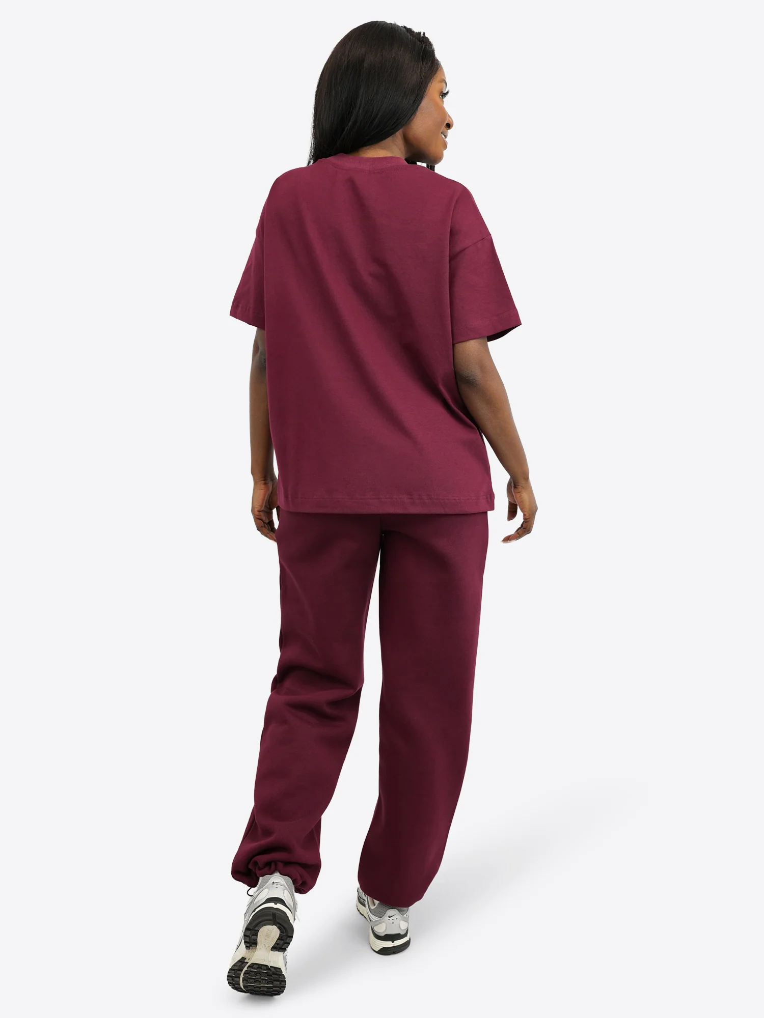 Oversized T-Shirt 3.0 – Plum - Image 4
