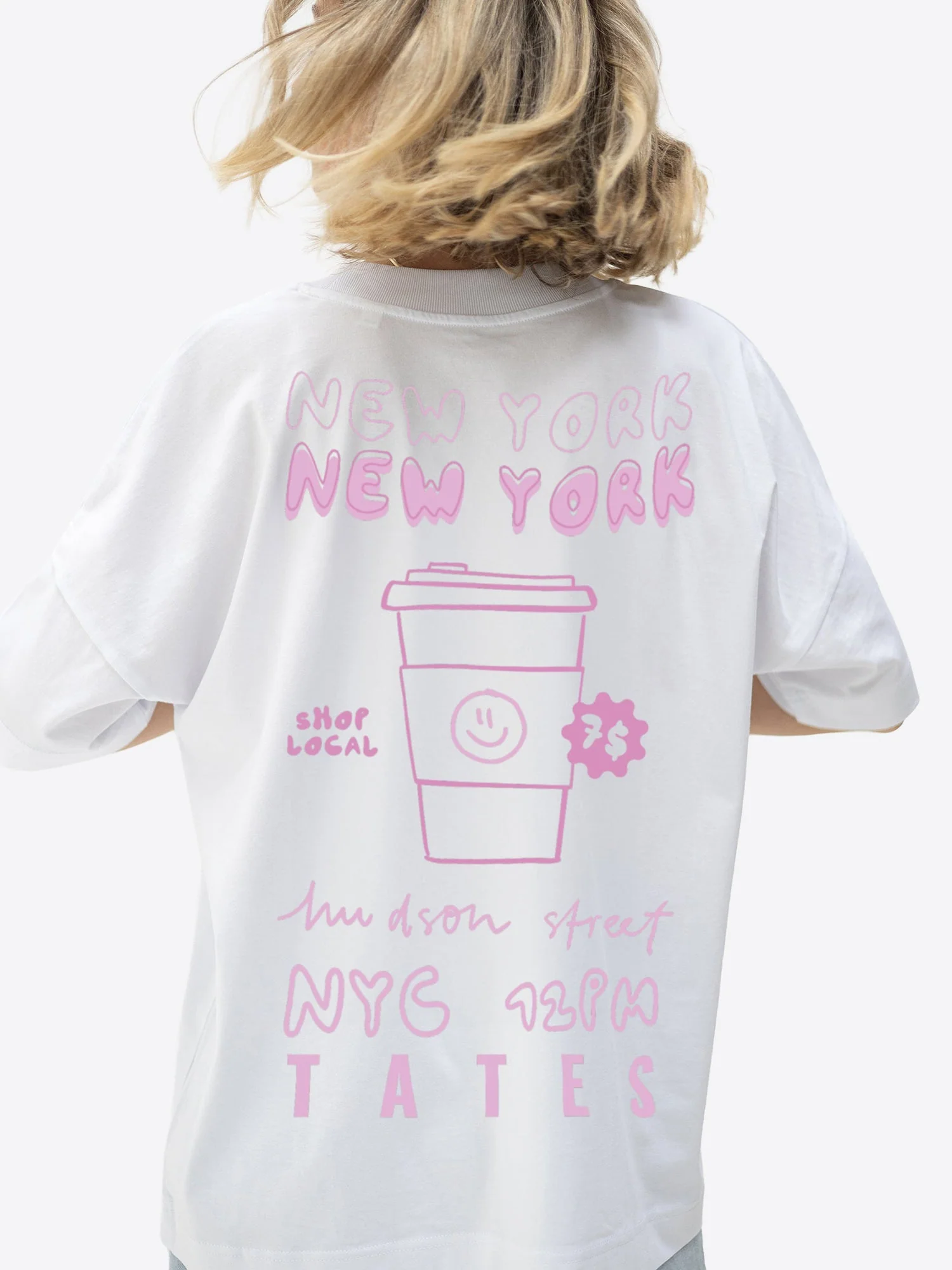 T-Shirt "NYC" – White