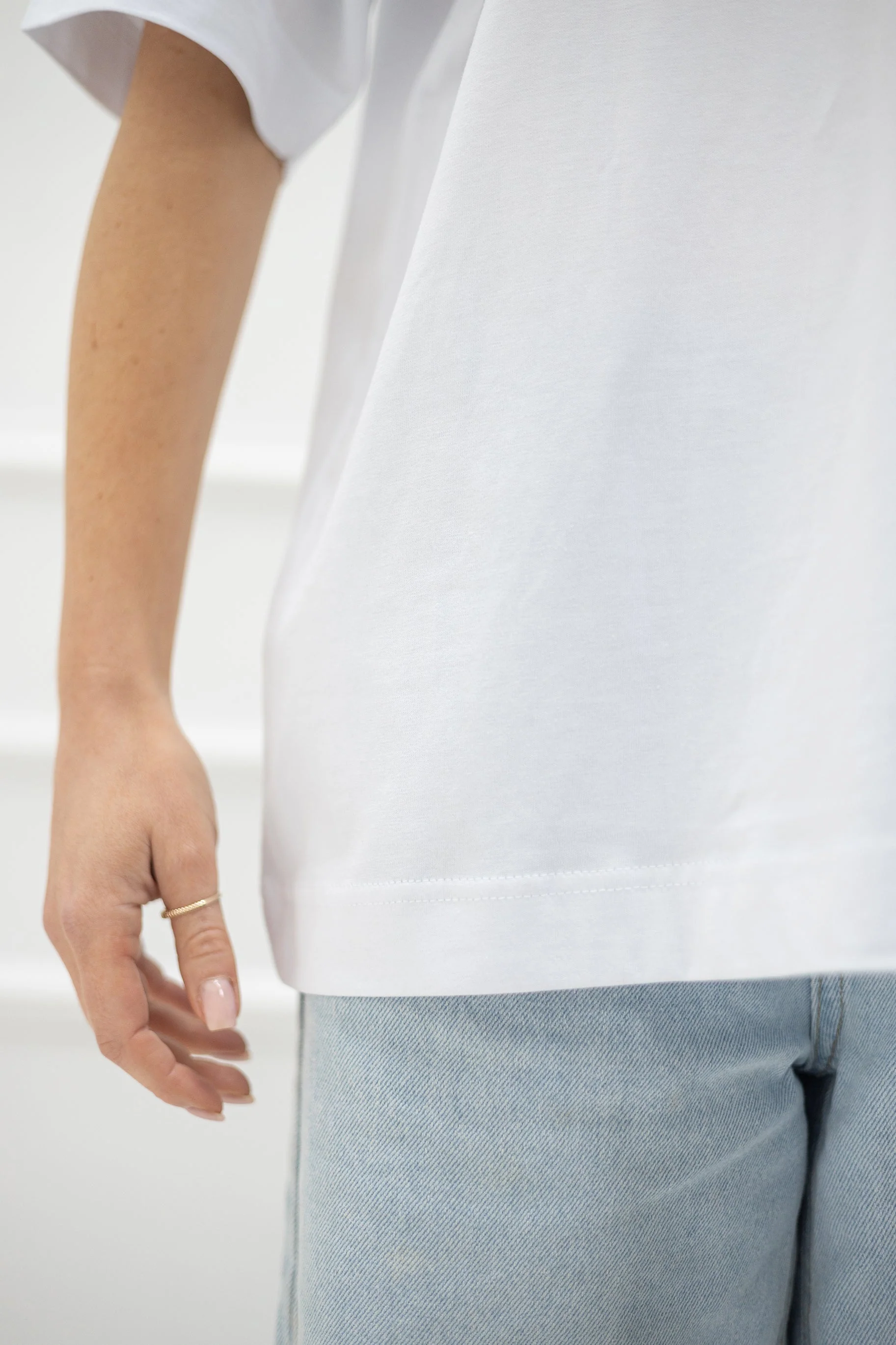 T-Shirt "NYC" – White - Image 5
