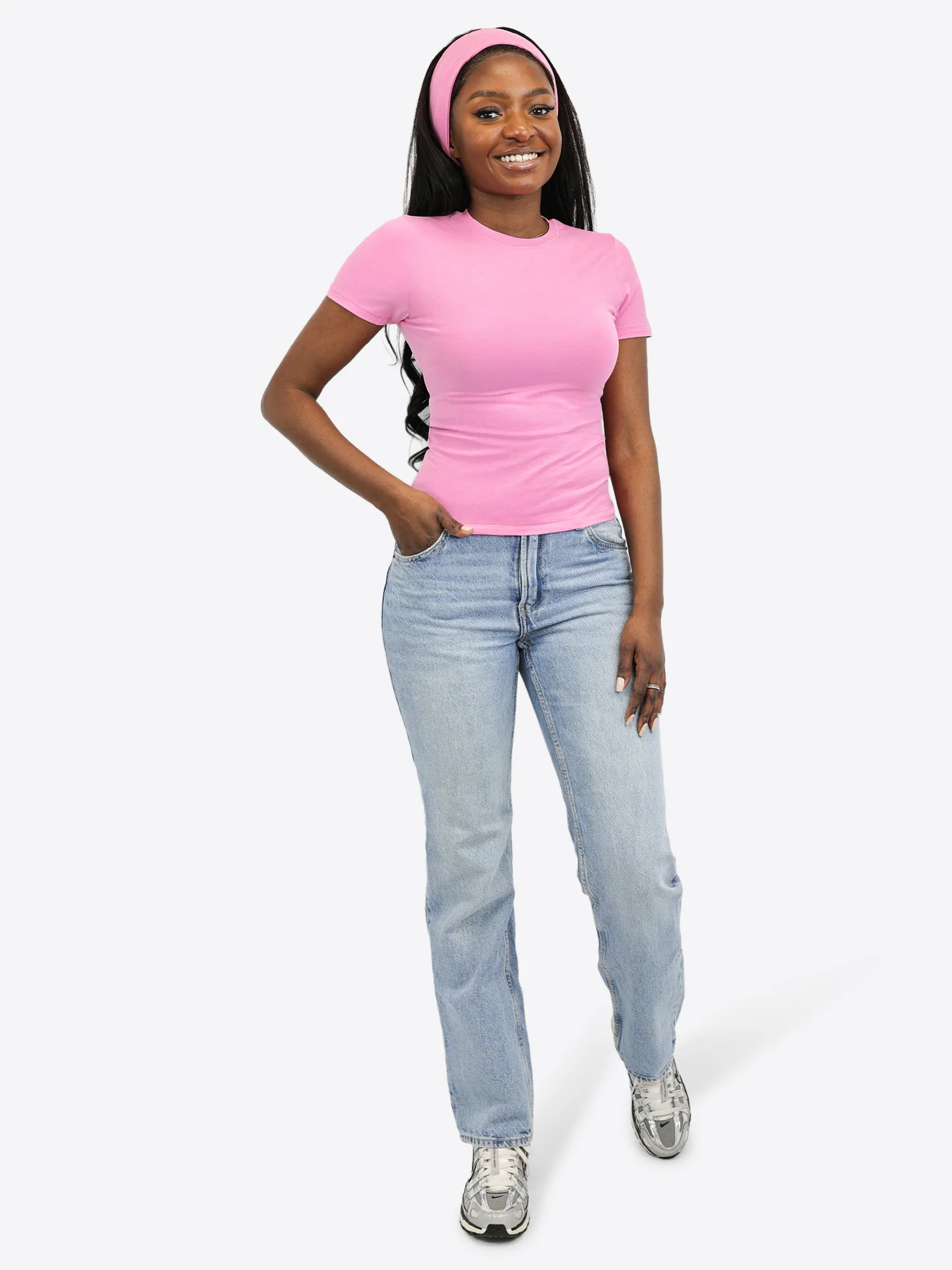 Slim T-Shirt – Bubble pink - Image 2