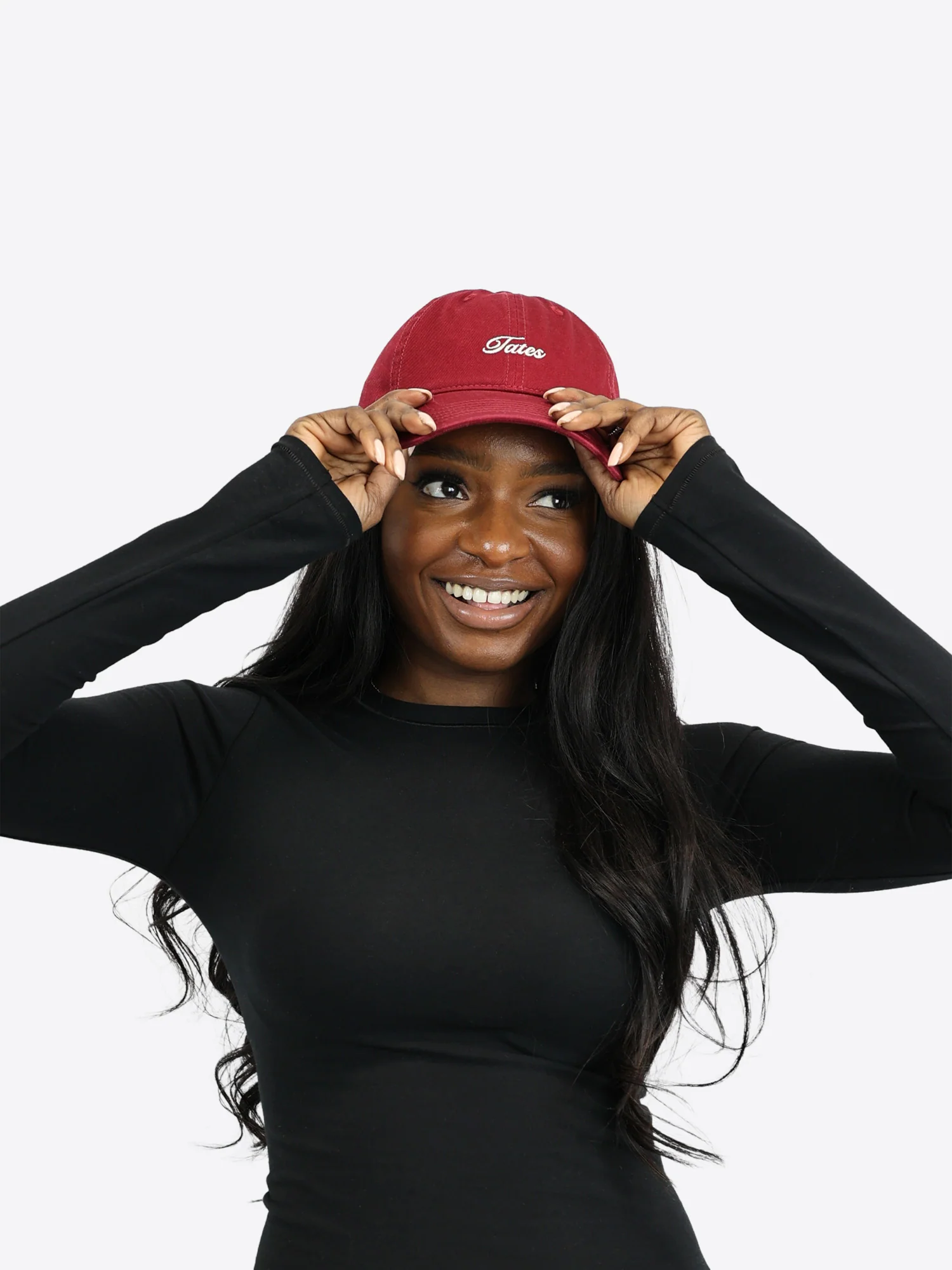 Tates Cap – Burgundy - Image 3