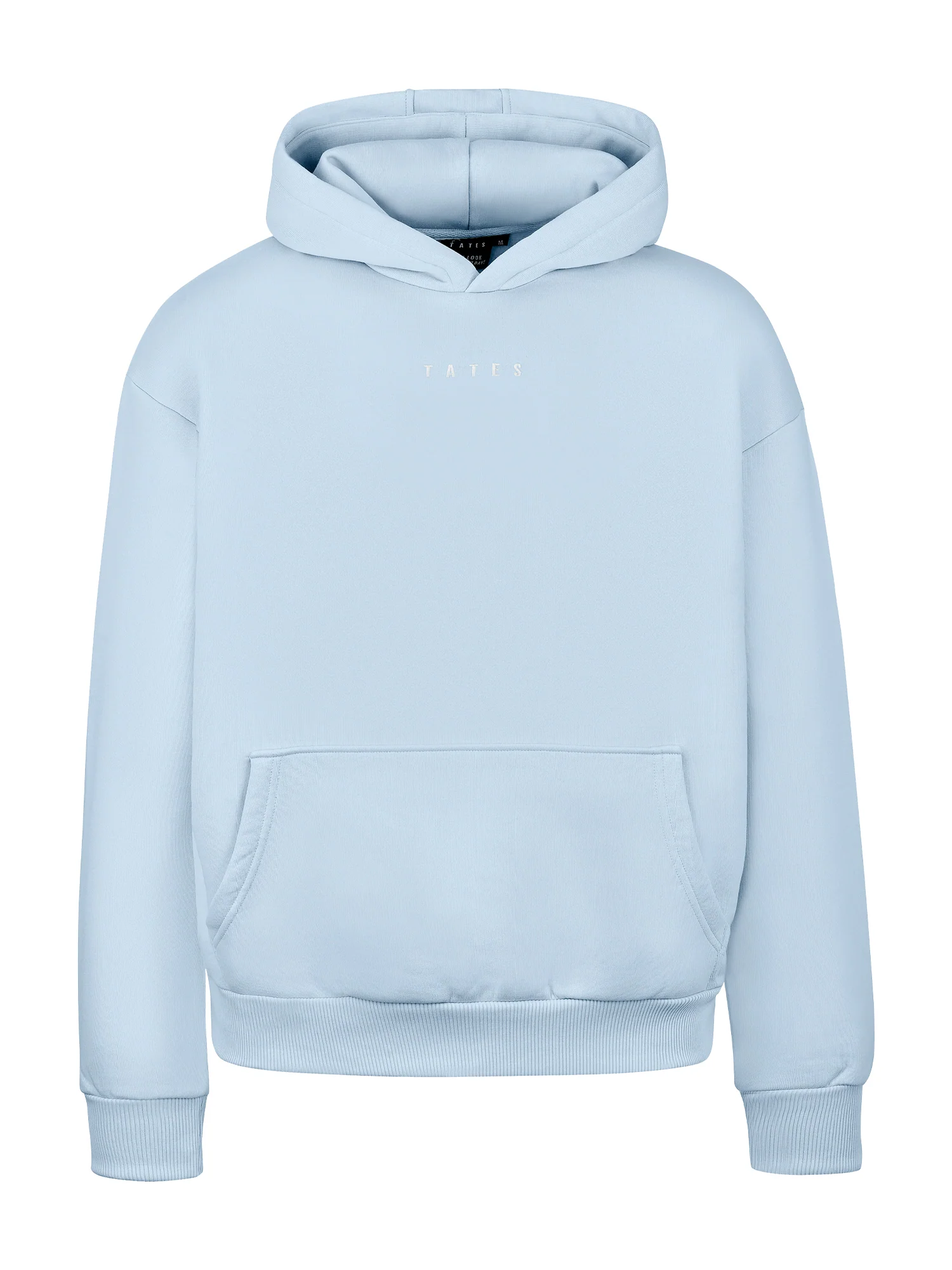 TATES Club Hoodie – Hellblau - Image 3