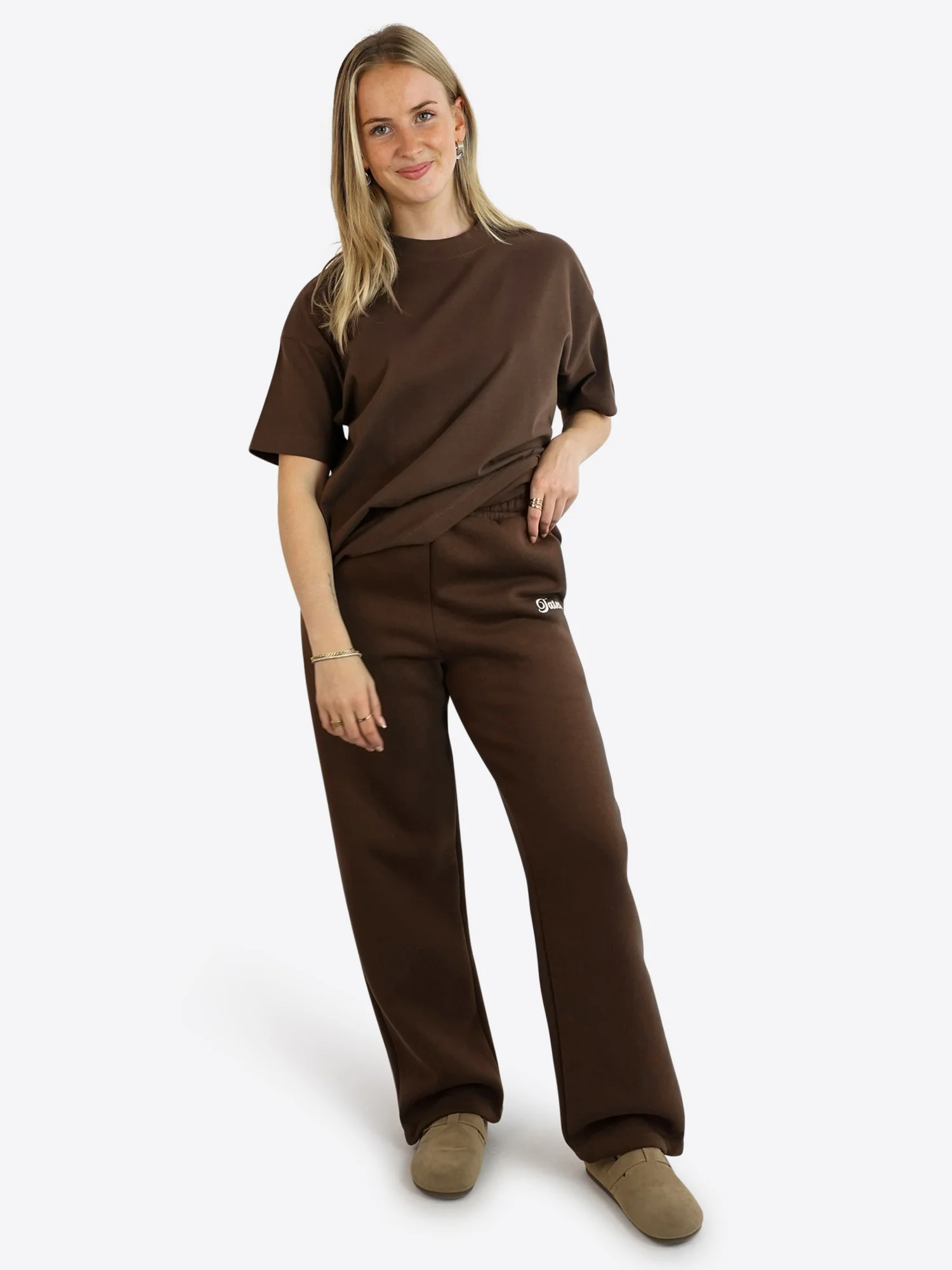 Verstellbare Jogginghose – Espresso - Image 3
