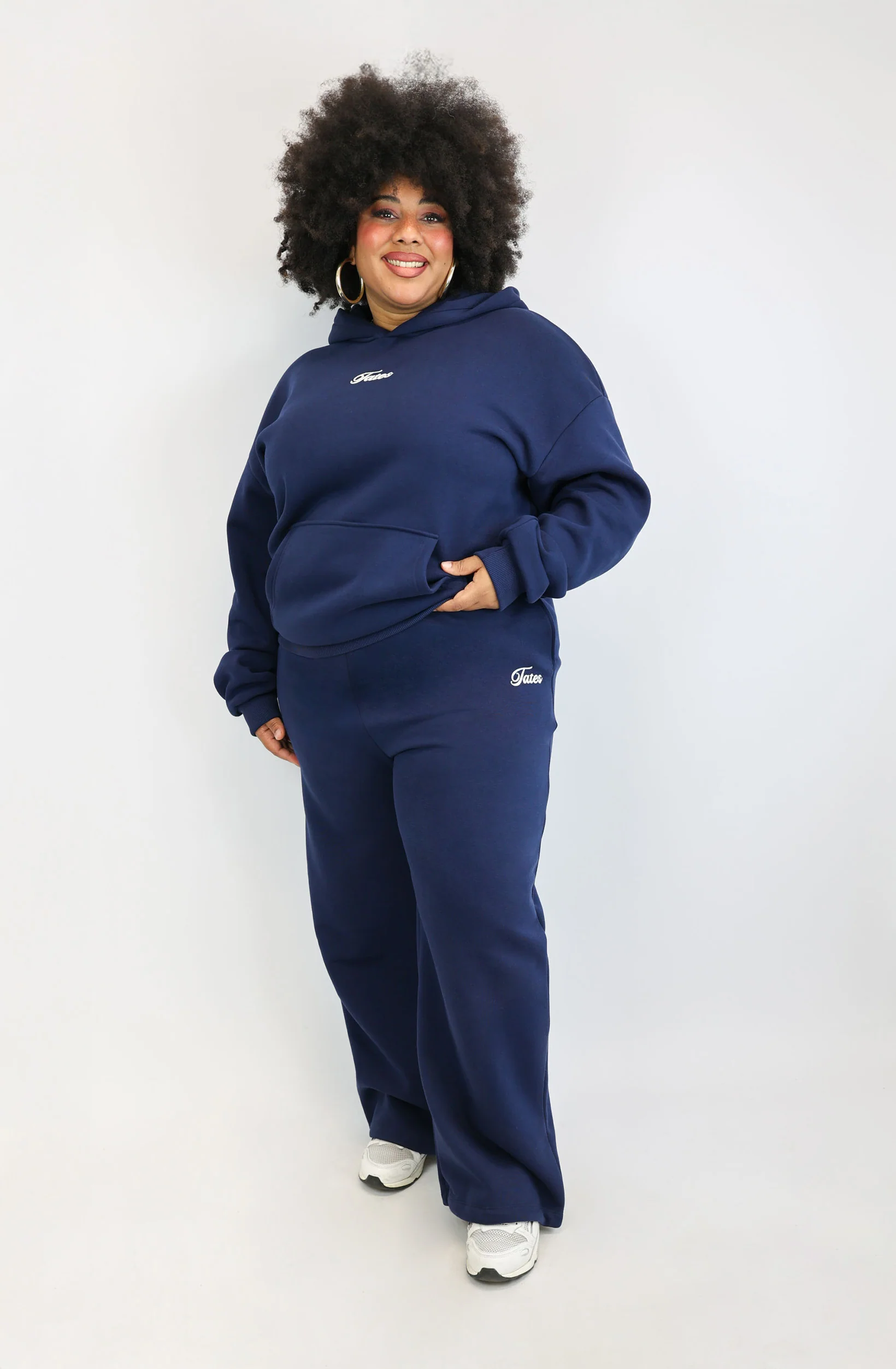 Verstellbare Jogginghose – Midnight Blue - Image 3