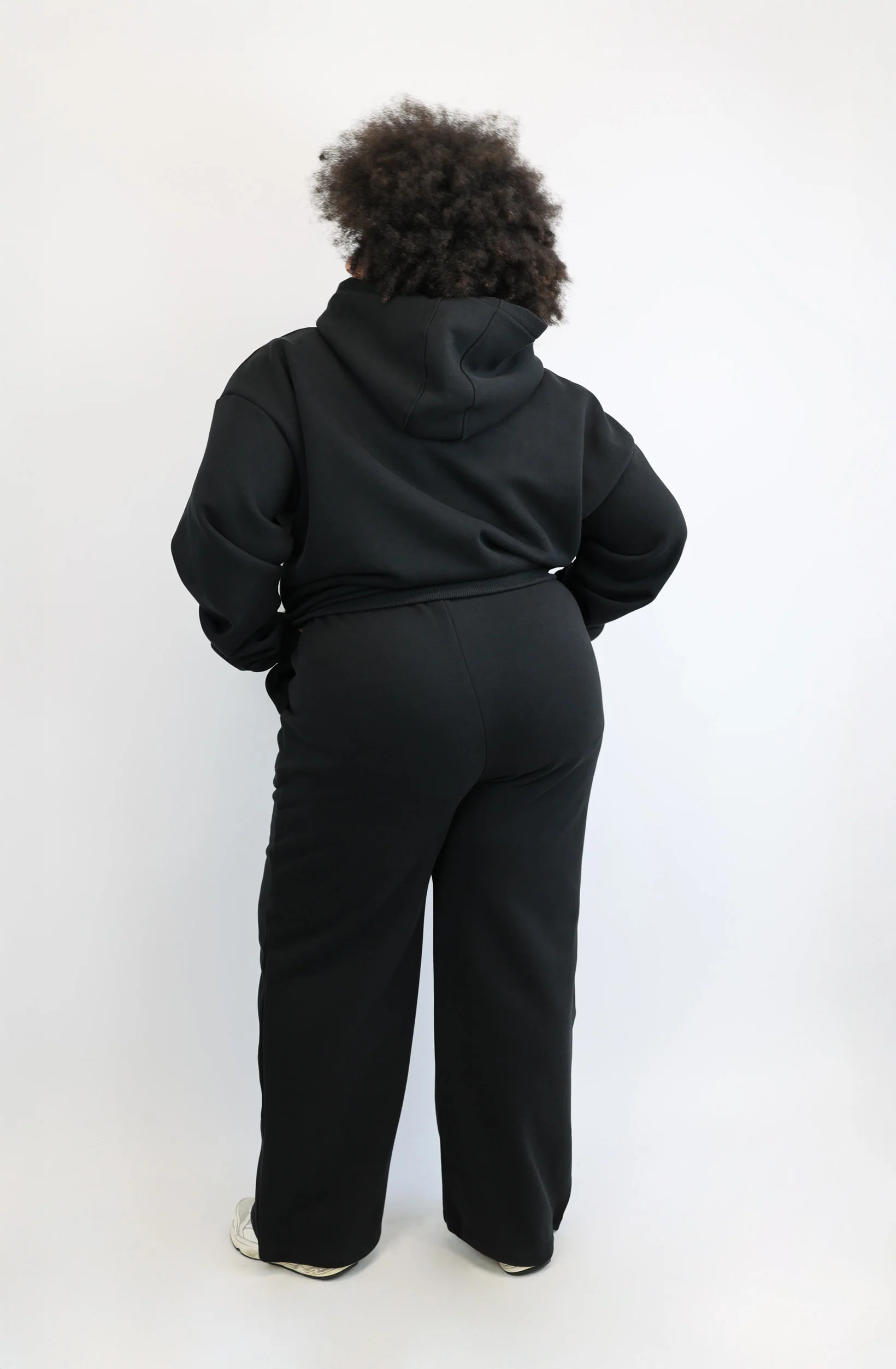 Verstellbare Jogginghose – Schwarz - Image 4