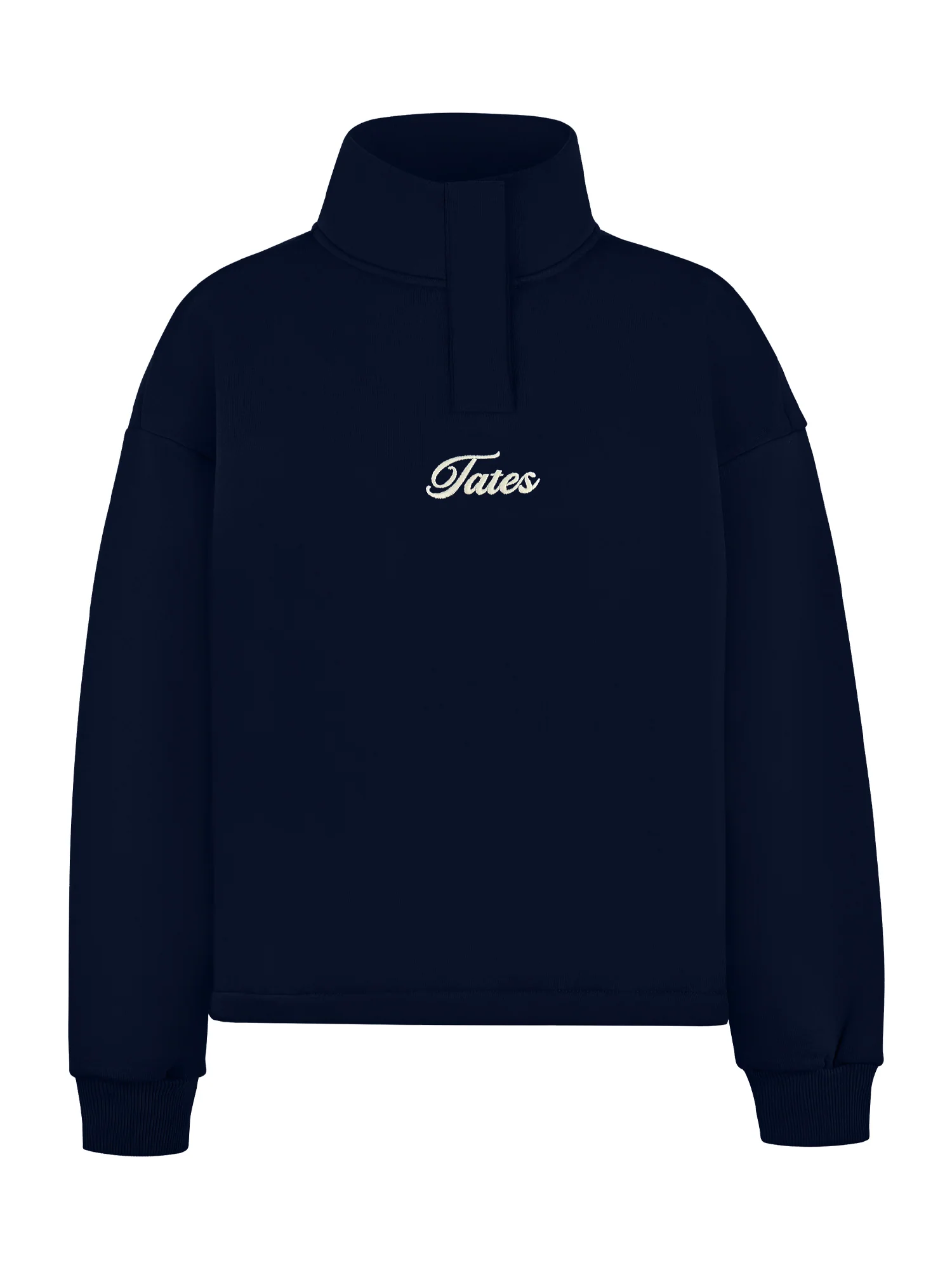 Verstellbarer Crop Sweater – Midnight Blue - Image 2